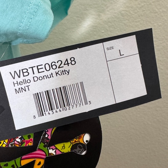 tokidoki Aqua Blue Cute Character Cupcake Graphic Tee - Picture 2 of 2